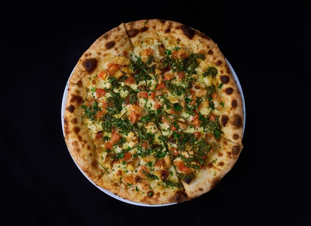 Barb’s Chicken & Pesto.