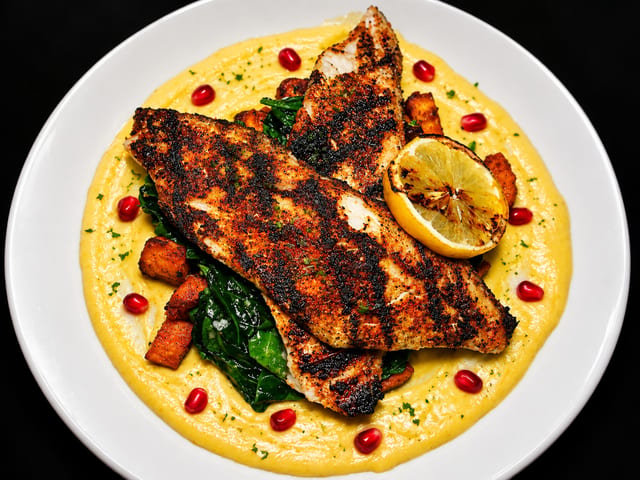 Blackened Trout.