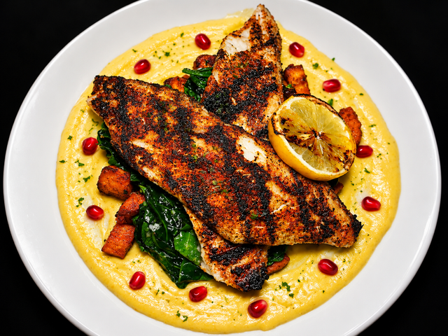 Blackened Trout.