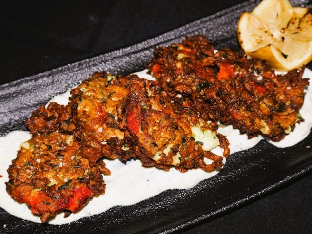 Zucchini Fritters.