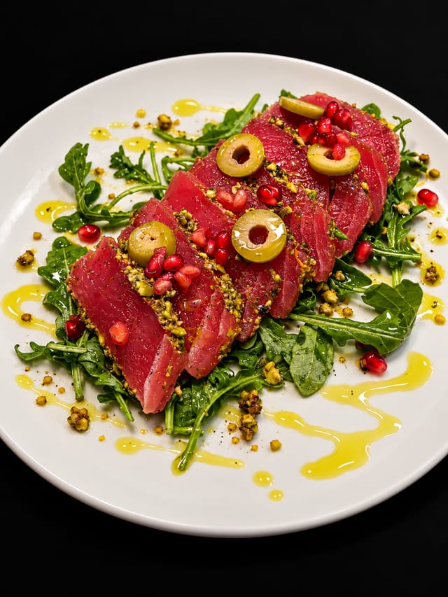 Tuna Crudo.