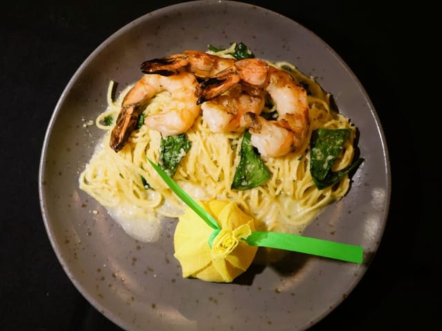Shrimp Scampi.
