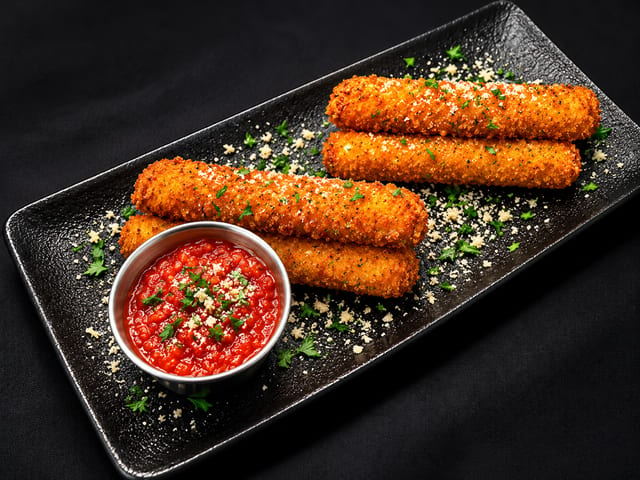 Crispy Mozzarella.
