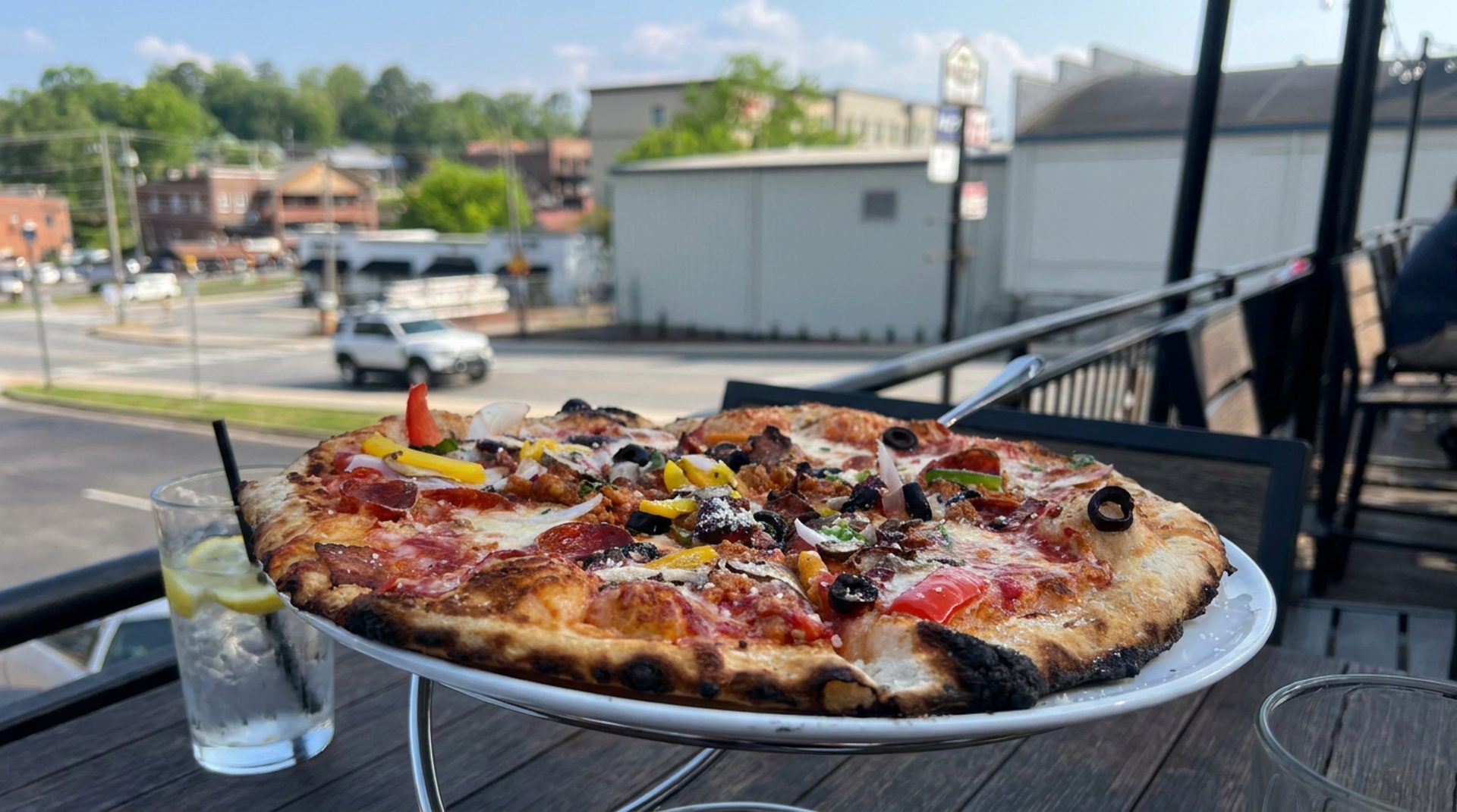 Waterfront dining in the Copper Basin